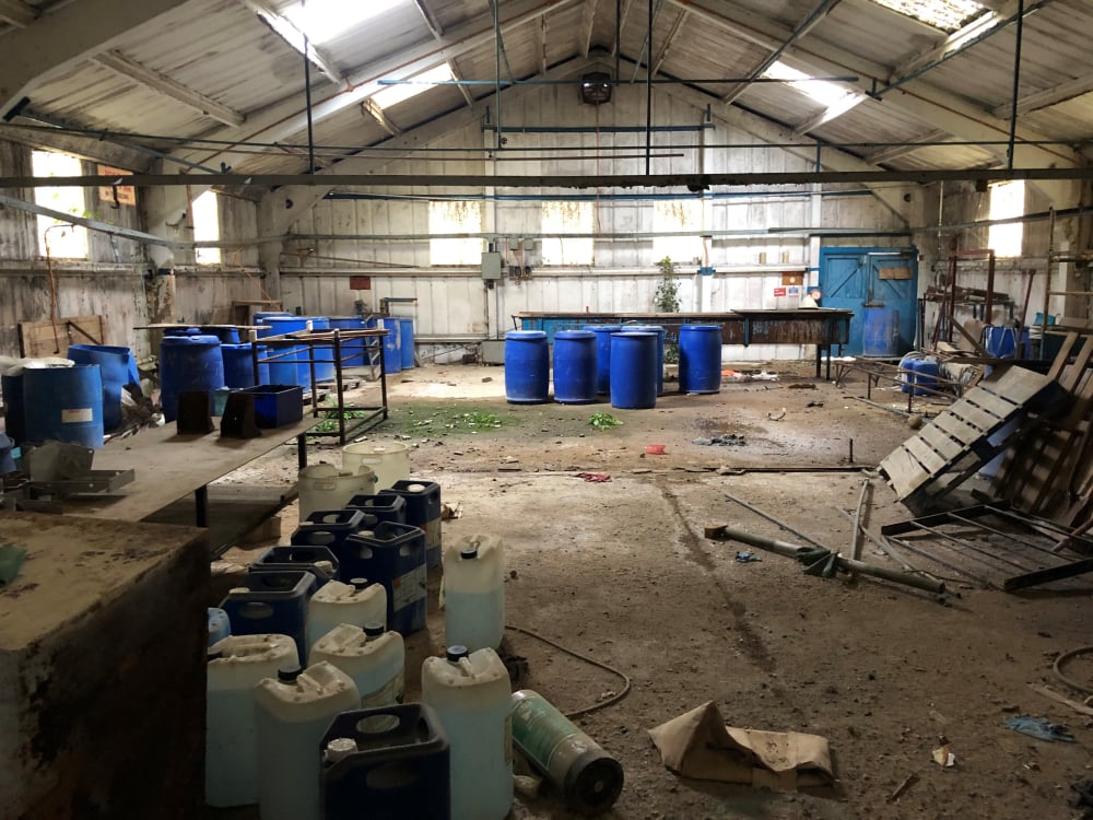 Contaminated land remediation works